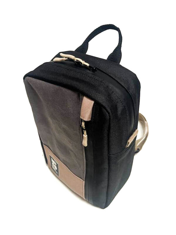 Mini Plecak - MOONPACK Co. BLK/BEIGE - obrazek 3