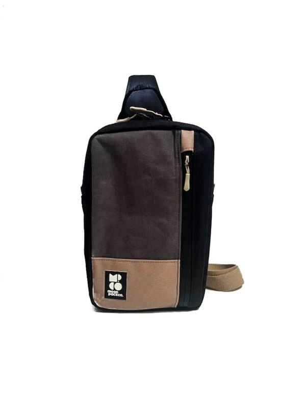 Mini Plecak - MOONPACK Co. BLK/BEIGE