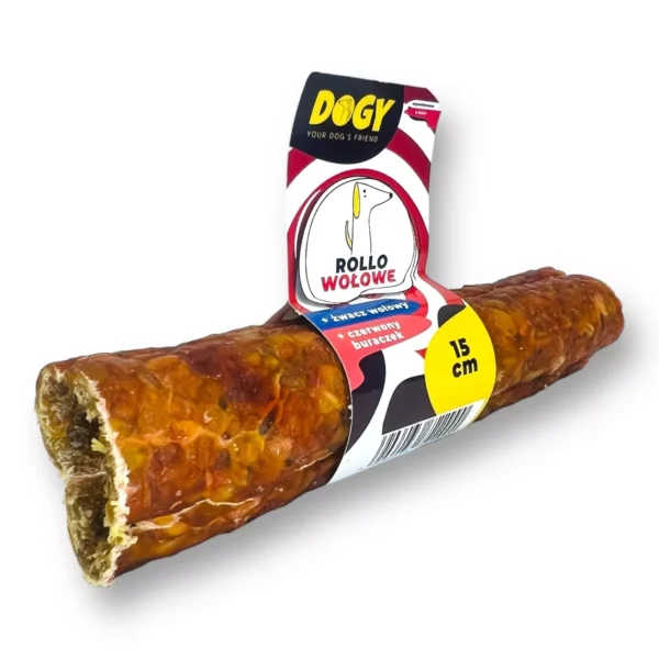 DOGY - ROLLO Wołowe 15cm 1szt.