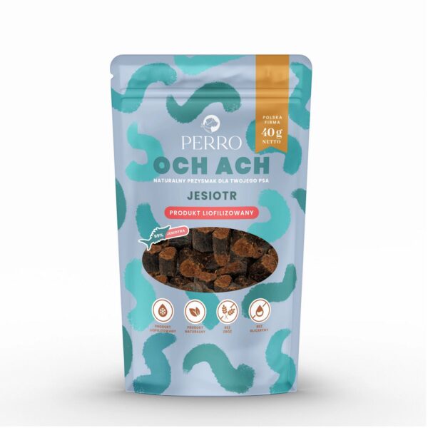 OCH ACH Jesiotr Przysmaki liofilizowane 40g Perro