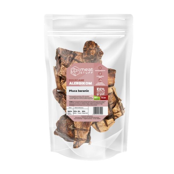 MEATSTUFF - Płuca baranie (doypack 100 g)