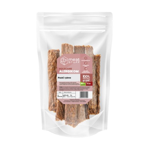 MEATSTUFF - Paski rybne (doypack 100 g)