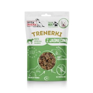 Syta Micha - Trenerki z jagnięciną dla psa 80g