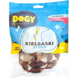 DOGY - Kiełbaski ze Strusia 100g