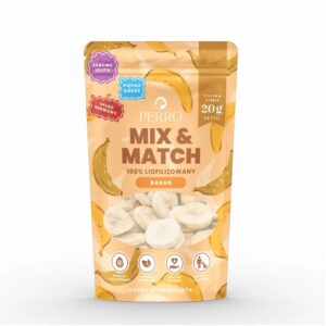Perro - MIX & MATCH Banan Przysmaki liofilizowane 20g
