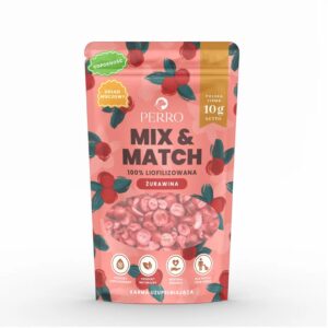 Perro - MIX & MATCH  Żurawina Przysmaki liofilizowane 10g
