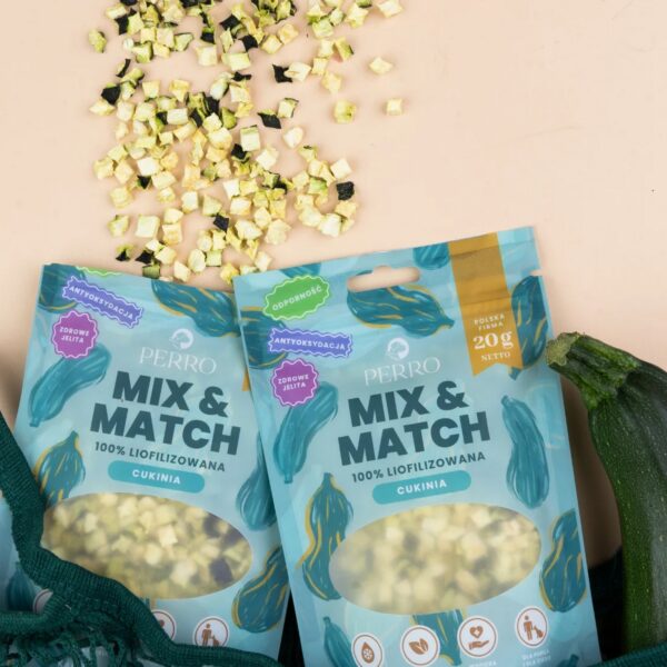 Perro - MIX & MATCH Cukinia Przysmaki liofilizowane 20g - obrazek 3