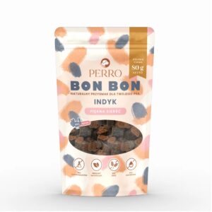 BON BON Indyk – piękna sierść Przysmaki z dodatkiem funkcyjnym 80g