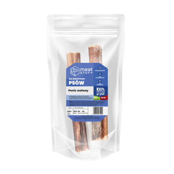 MEATSTUFF - Penis wołowy 15 cm (doypack 2 szt.)