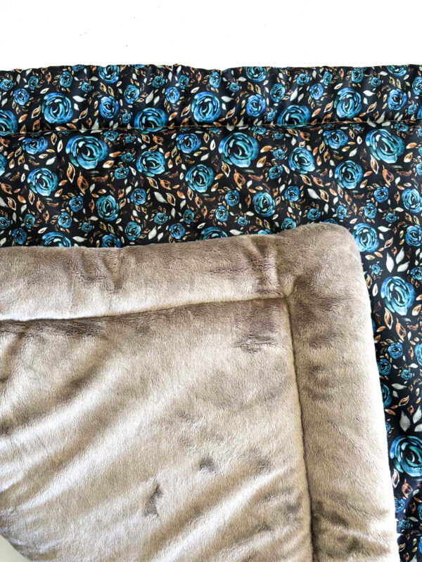 Mata Burrito Blue Rose 80x100cm - obrazek 2