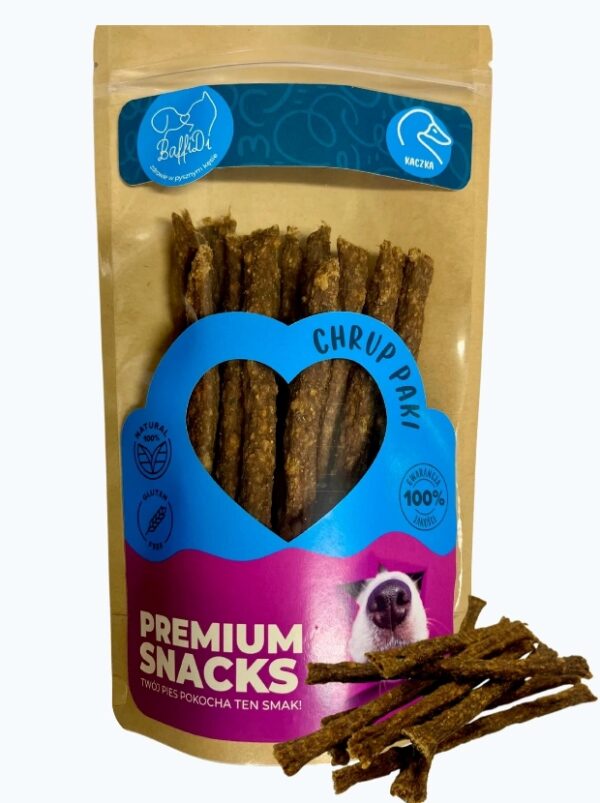 BAFFIDI - ChrupPaki dla psa - kaczka 100g