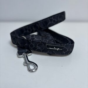 Smycz Miejska 150cm - szerokość 2,5 cm, Bąbelki