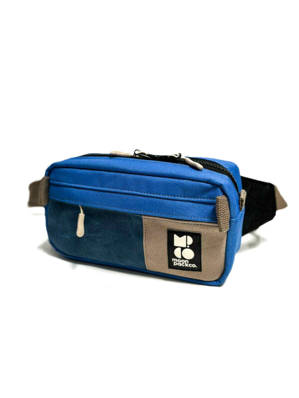 Nerka na karton mleka MOONPACK Co. BLU/BEIGE