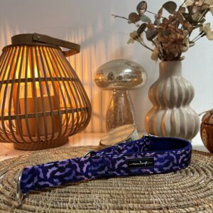 Półzacisk 3cm regulacja 36-48cm, plus końcówka zaciskowa - nietoperze, podszycie welur