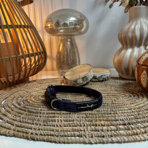 Zatrzask 1,5cm regulacja 23-31cm, welur wrzos