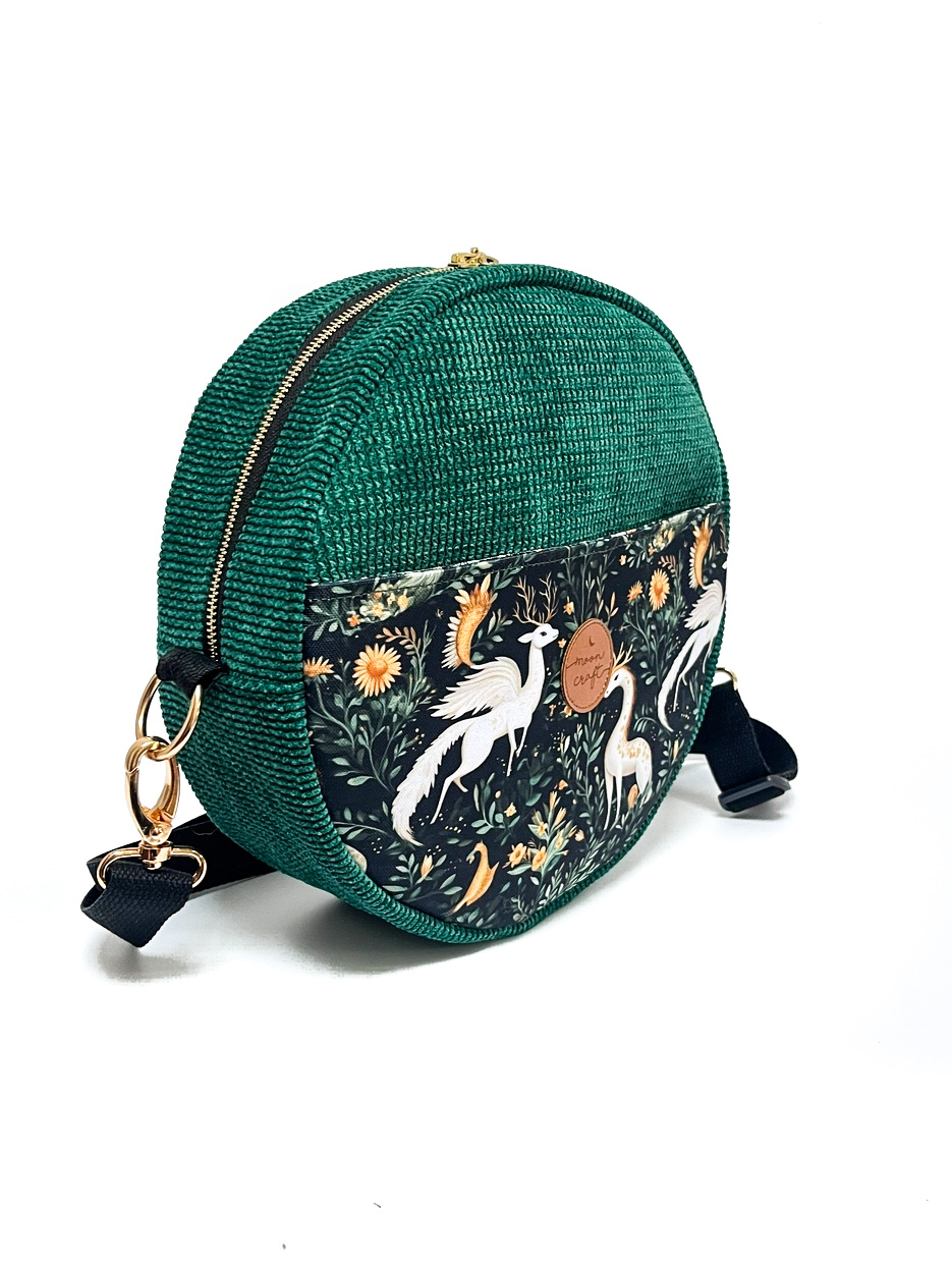 Torebka Jupiter - Welur + Fantasy - obrazek 2