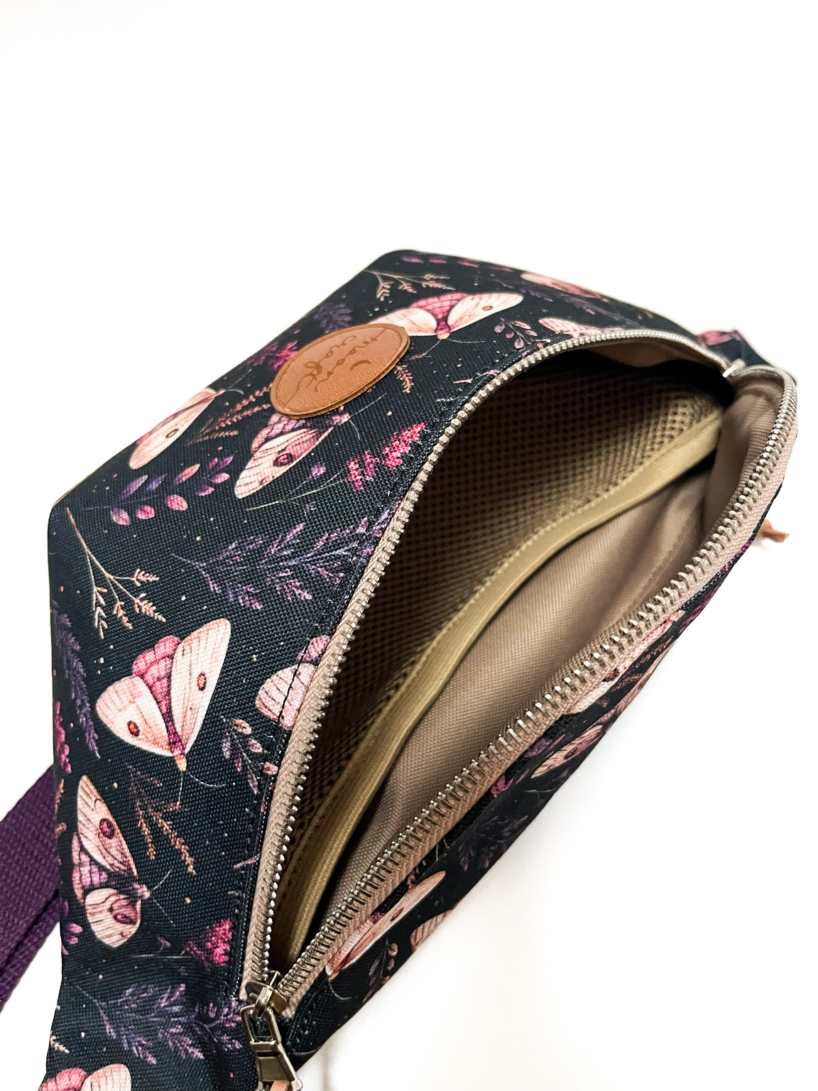 nerka model MAŁY WÓZ - Violet Moth - obrazek 3