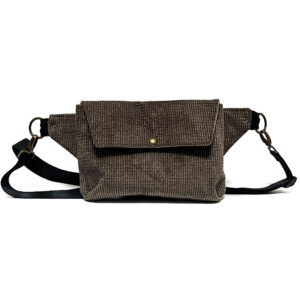 Torebka Wega - WELUR BRĄZOWY