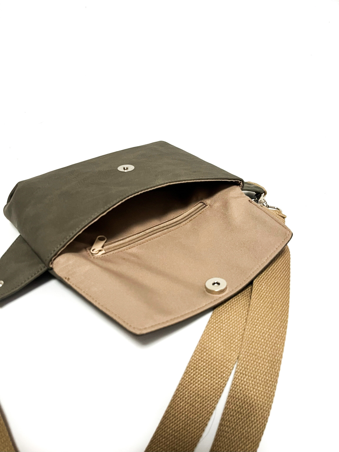 Torebka Wega - EKOSKÓRA SZARA - obrazek 3