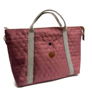 Torba Szoperka - Różowa pikowana