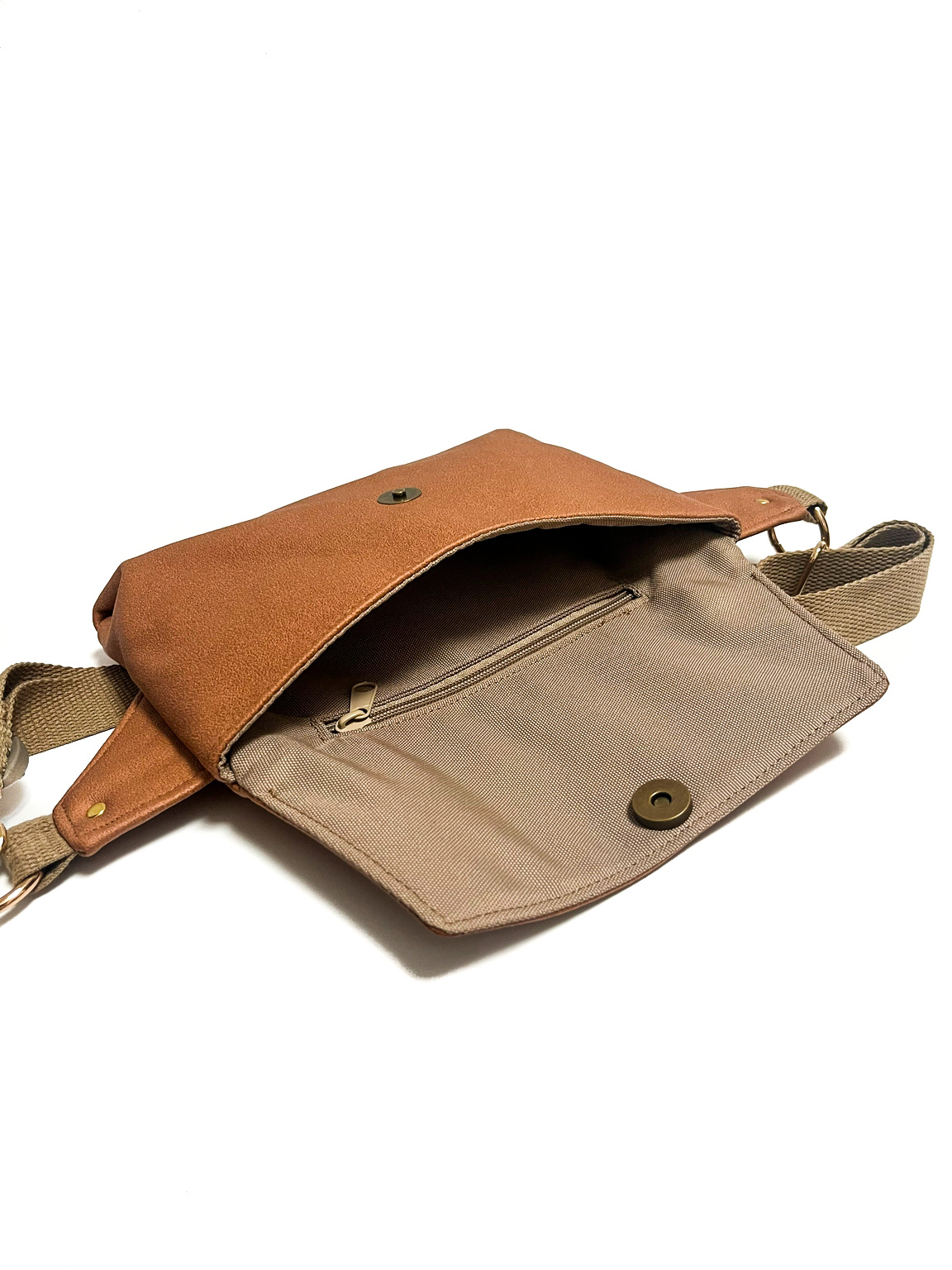 Torebka Wega - Welur wegański - obrazek 3