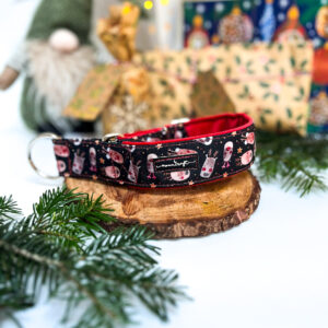 Półzacisk Charci - 4cm regulacja 29-40cm, renifery, podszycie welur