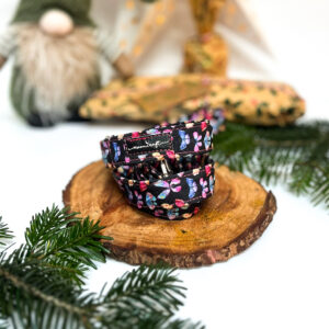 Smycz Miejska 150cm - szerokość 2,5 cm, Motylki