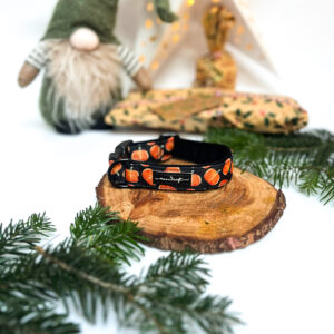 Zatrzask 2,5cm regulacja 27cm-36cm, Dynie, podszycie welur