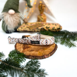 Półzacisk 2,5cm regulacja 32-40cm, plus końcówka zaciskowa - etno, podszycie pianka