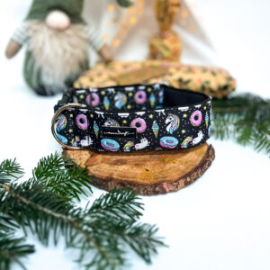 Zatrzask 5cm regulacja 43-60cm, jednorożce, podszycie pianka