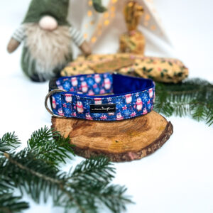 Zatrzask 4cm regulacja 39-57cm, Pingwinki, podszycie welur