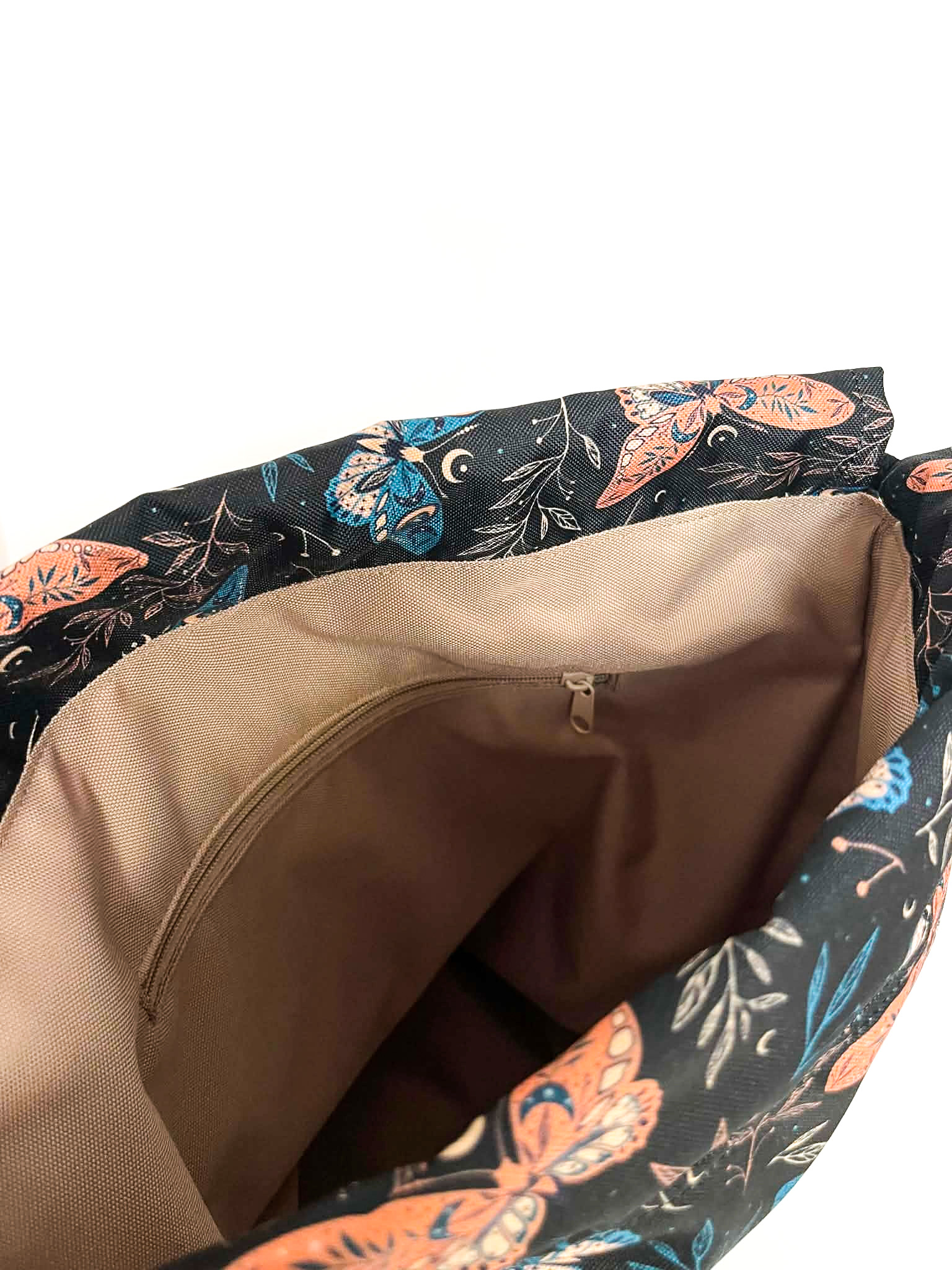 Plecak ORION - Tkanina Wodoodporna Nocne Ćmy - obrazek 3