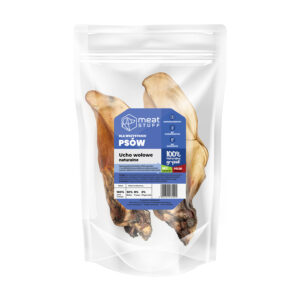 MEATSTUFF - Ucho wołowe naturalne (doypack 1 szt.)