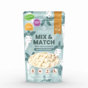 Perro - MIX & MATCH Korzeń pietruszki Przysmaki liofilizowane 15g